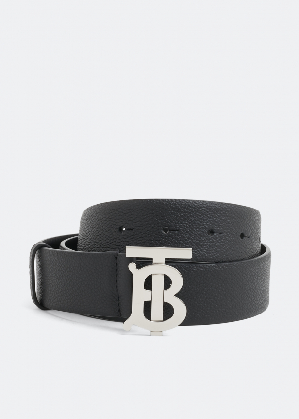 Burberry Logo buckle belt for Men Black in Bahrain Level Shoes