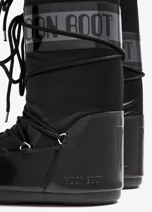 Moon boots noire sales