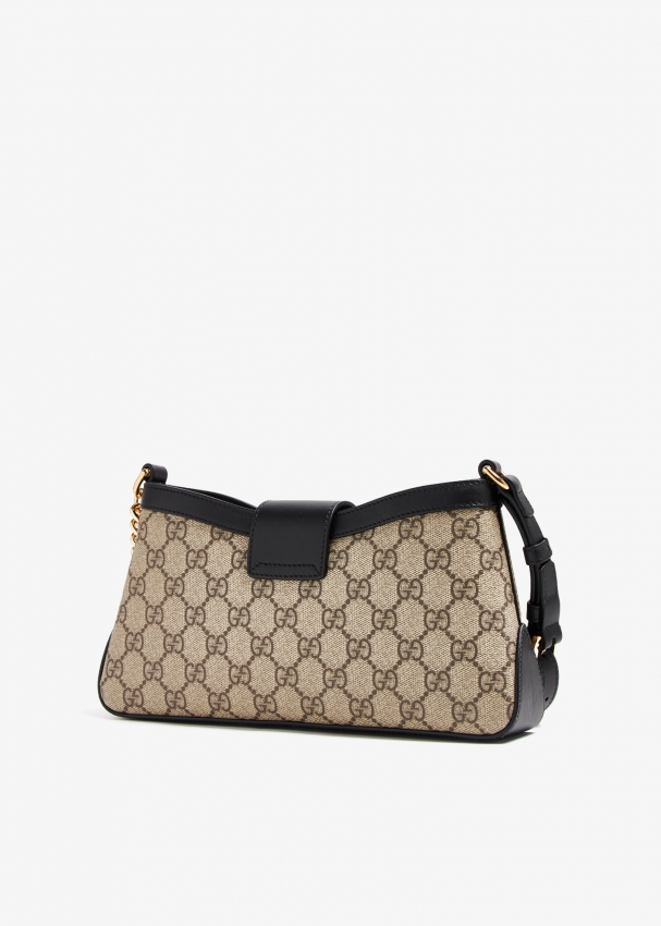 Gucci Padlock GG shoulder bag for Women Black in UAE Level Shoes