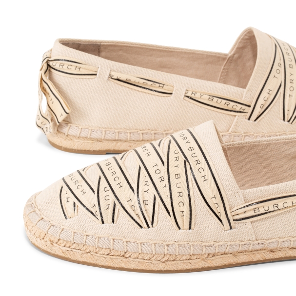 Tory Burch Ribbon espadrilles for Women - White in UAE | Level Shoes
