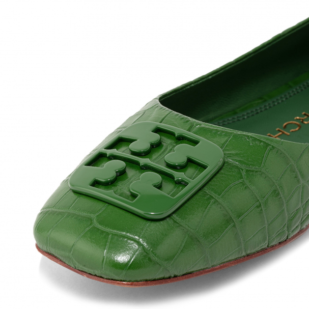 Tory burch 2024 green shoes