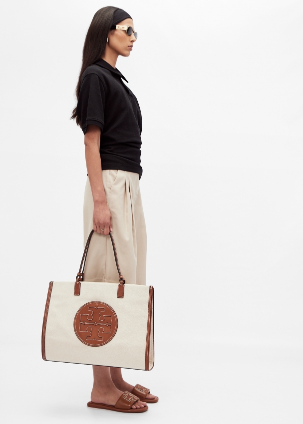 Ella canvas deals tote tory burch
