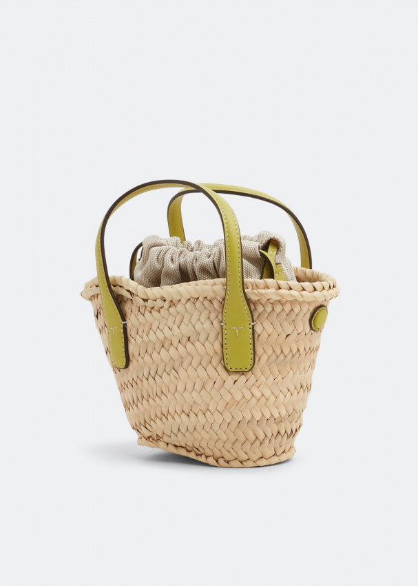 Ella straw mini hot sale tote