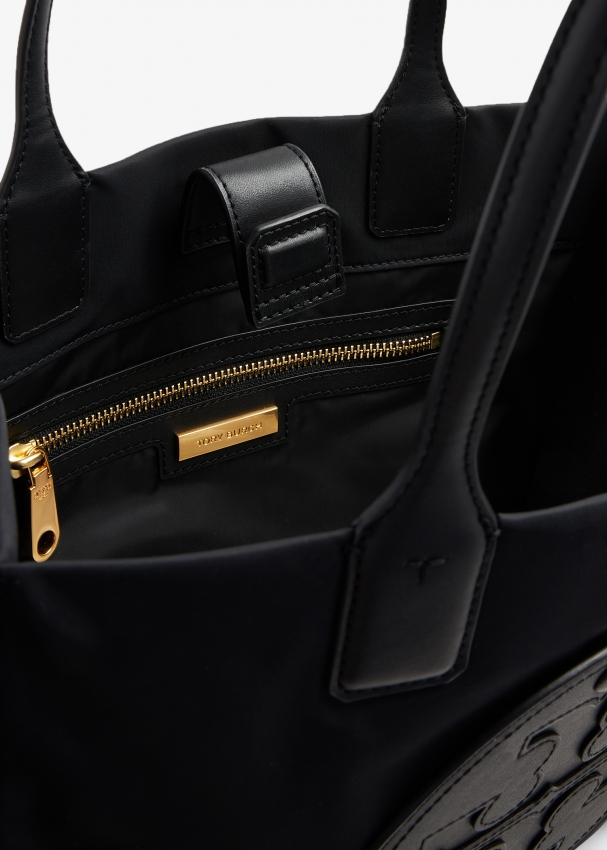 Tory burch ella stud tote black 2025