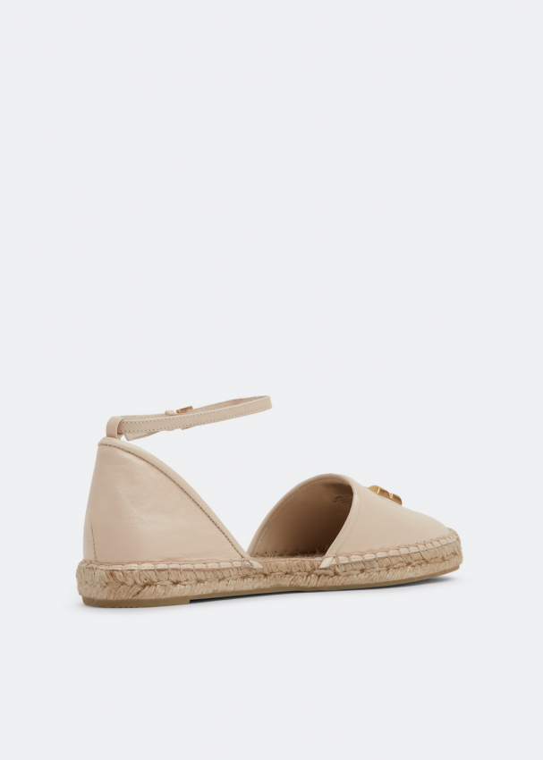 Variable ankle strap espadrille flats online