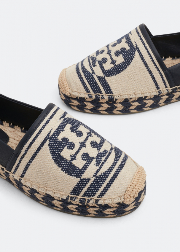 Tory Burch Logo espadrilles for Women - Blue in UAE | Level Shoes
