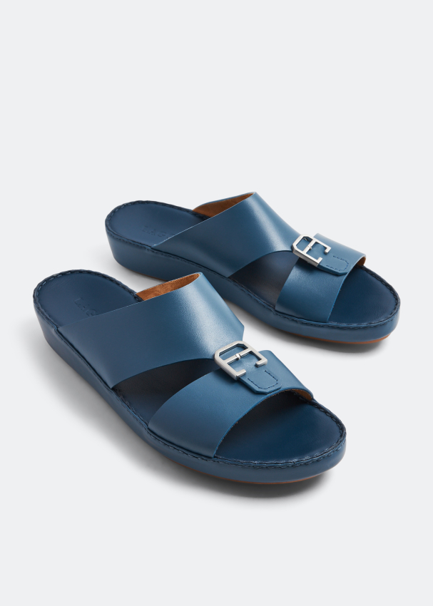 Mens belt sandals discount
