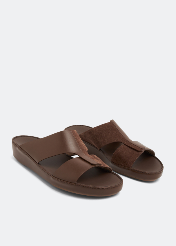 Belt slippers best sale for men