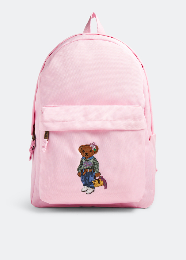 Polo Ralph Lauren Polo Bear backpack for Girl - Pink in KSA