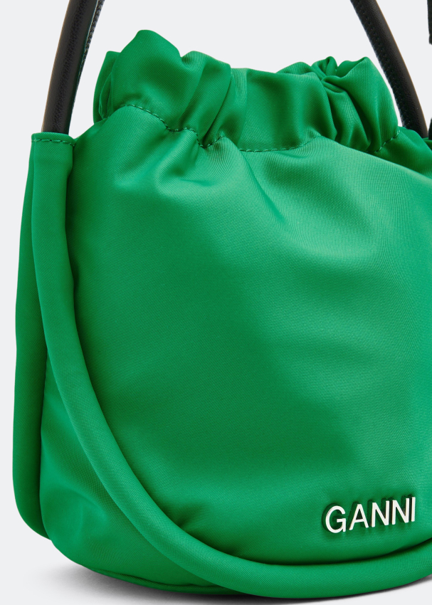 Ganni Knot mini purse for Women - Green in UAE | Level Shoes 