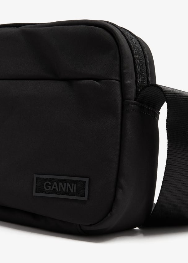 Ganni Tech Festival bag for Women Black in UAE Level Shoes