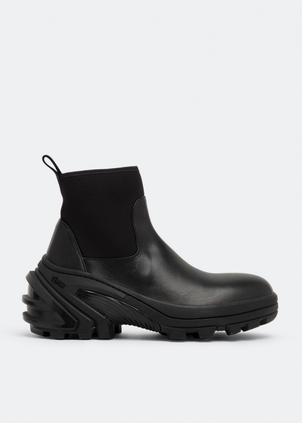Alyx Leather mid boots for Women Black in Bahrain Level Shoes