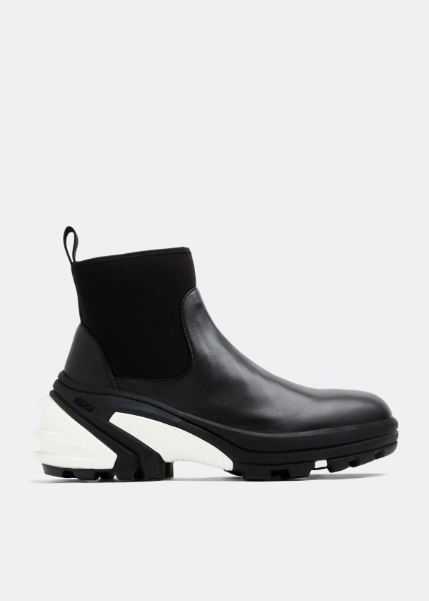 Alyx Leather mid boots for Men - Black in UAE | Level Shoes