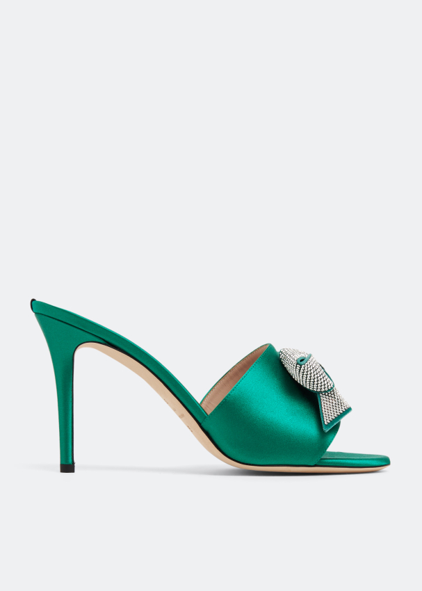 Sarah Jessica Parker Amna mules for Women - Green in Bahrain | Level Shoes