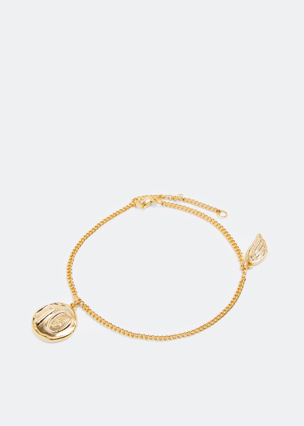 Ancient Greek Sandals AGS Anklet for Women Gold in UAE Level Shoes