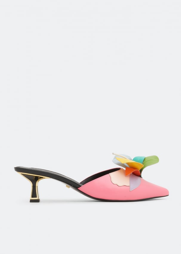Kat Maconie Arti kitten mules for Women Pink in Bahrain Level Shoes