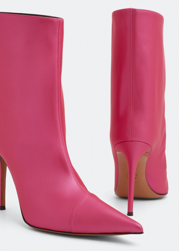Alexandre Vauthier Raquel 85 boots for Women Pink in KSA Level Shoes