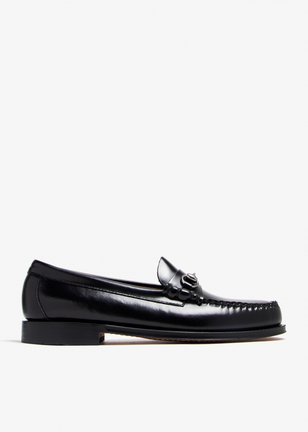 G.H.BASS Weejuns Lincoln Horsebit loafers for Men - Black in G.H.BASS Weejuns Lincoln Horsebit loafers for Men - Black in