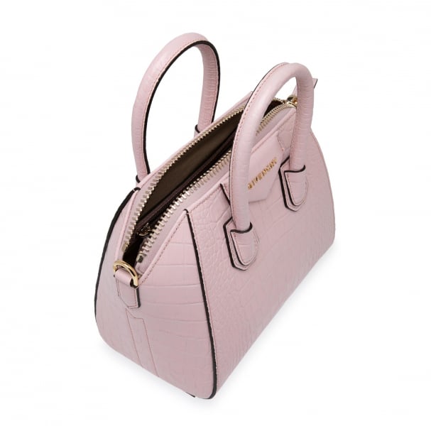 Givenchy black croc on sale mini antigona bag