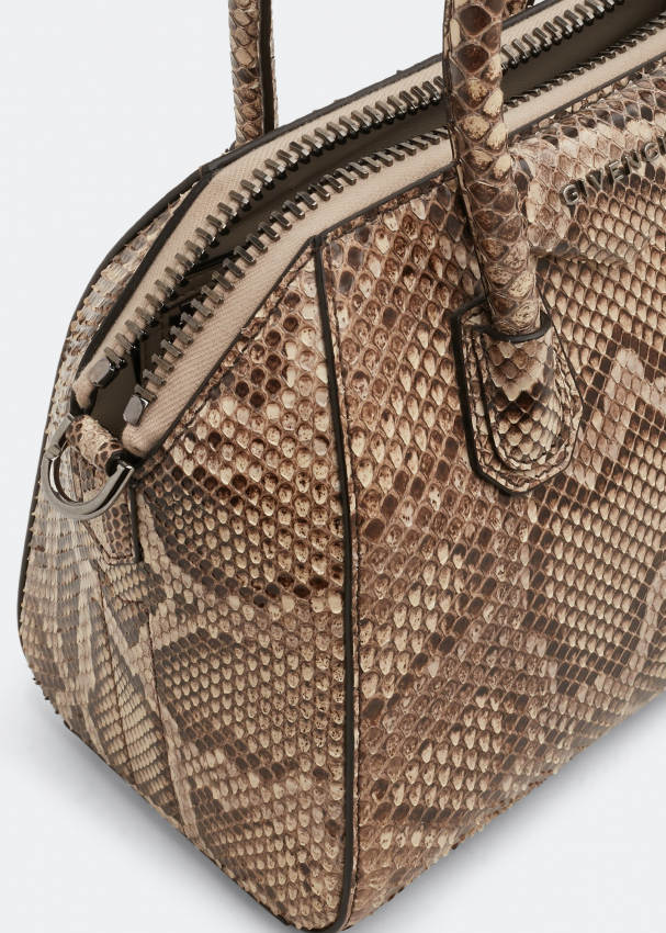 Givenchy Antigona mini python bag for Women Animal Printed in Kuwait Level Shoes