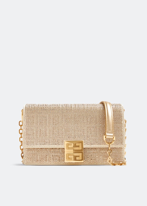Gold chain best sale bag