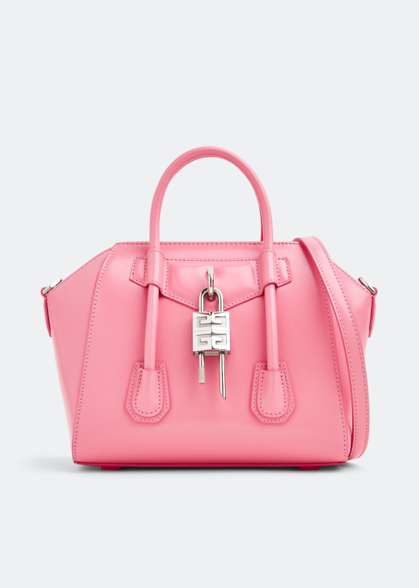 Givenchy Antigona Lock mini bag for Women Pink in UAE Level Shoes