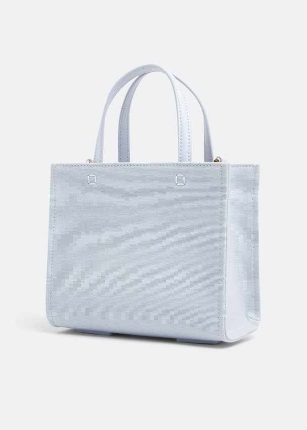 Mini G-Tote shopping bag in canvas | Givenchy CA | Givenchy