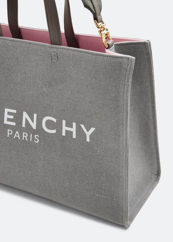Grey shopper tote bag clearance