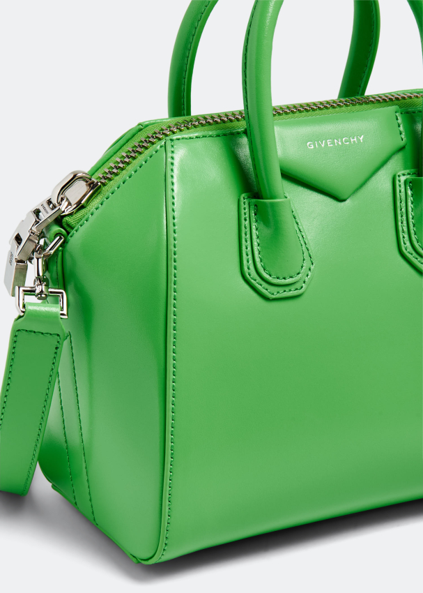 Givenchy Mini Antigona bag for Women Green in KSA Level Shoes