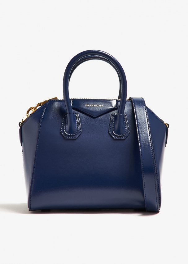 Givenchy Mini Antigona bag for Women Navy in KSA Level Shoes