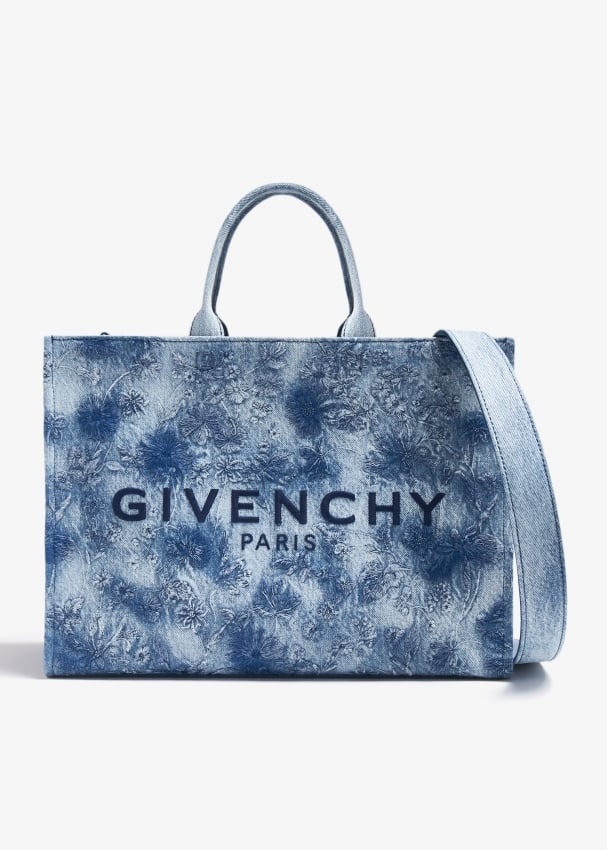Givenchy Medium G Tote shopping bag for Women Blue in UAE Level Shoes