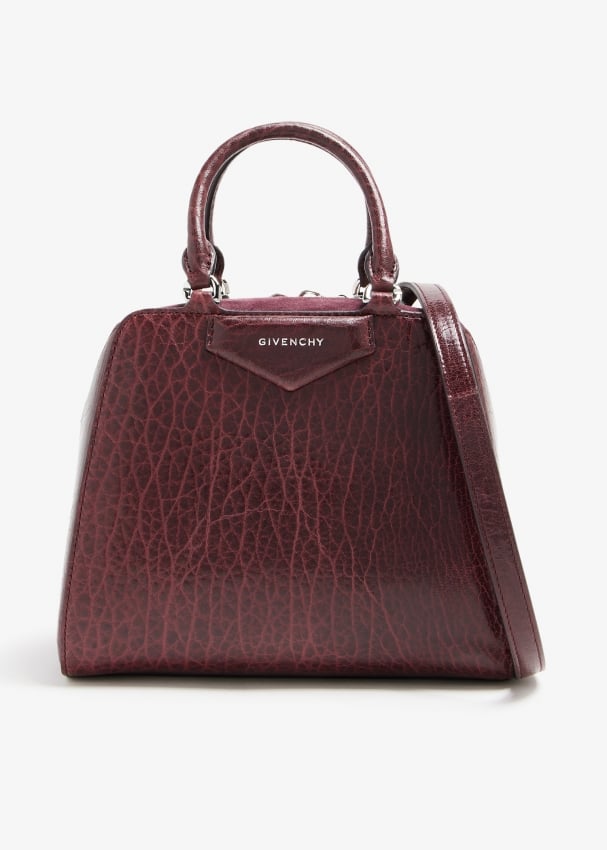 Givenchy antigona burgundy on sale