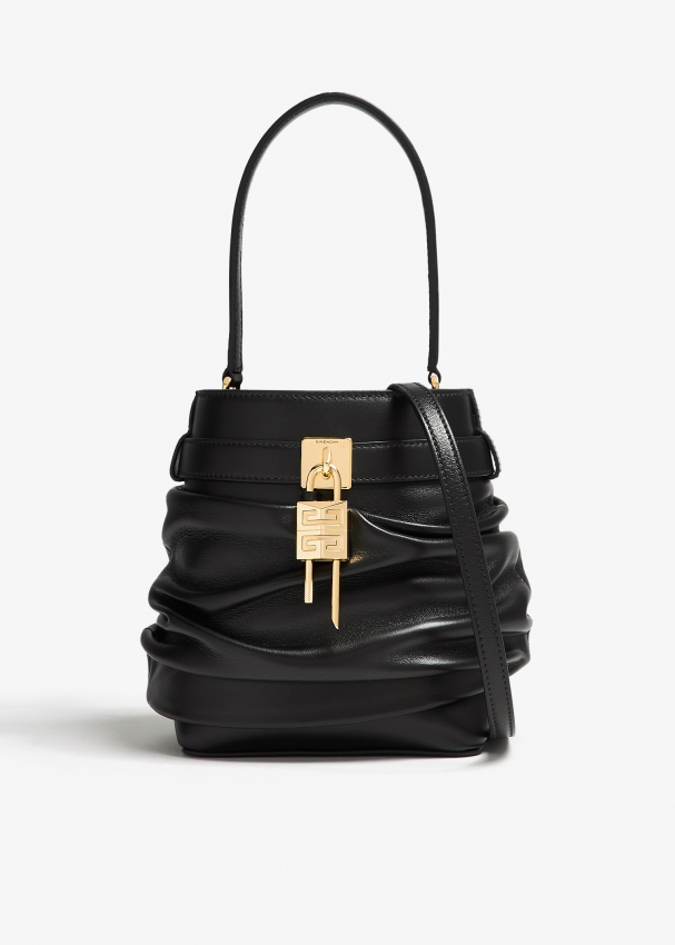 Givenchy Shark Lock Slouchy bucket bag for Women Black in KSA Level Shoes