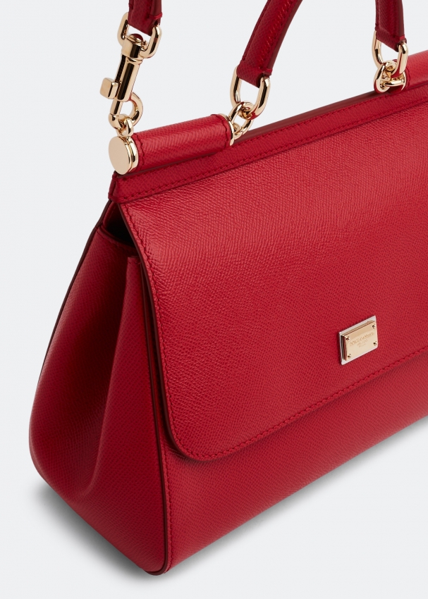 Medium dauphine discount leather sicily bag