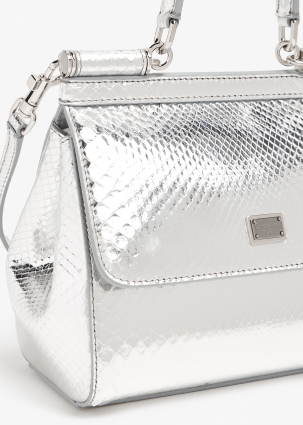 Dolce and discount gabbana silver bag