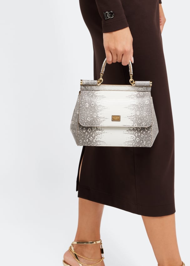 Dolce Gabbana Small Sicily handbag for Women Animal print in UAE