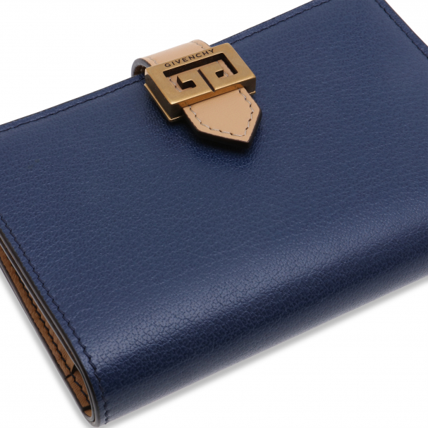 Givenchy GV3 medium wallet for Women Blue in UAE Level Shoes