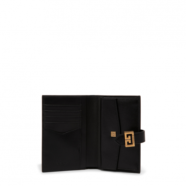 Givenchy GV3 medium bifold wallet for Women Black in KSA Level Shoes