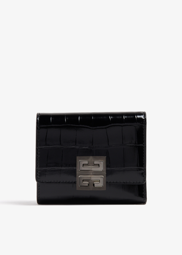 Givenchy 4G trifold wallet for Women Black in Oman Level Shoes