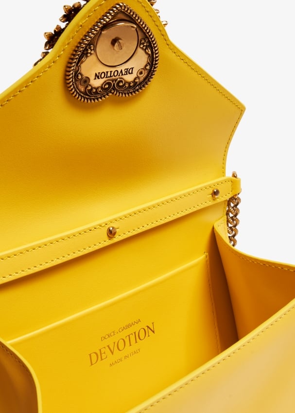 Dolce and online gabbana yellow bag