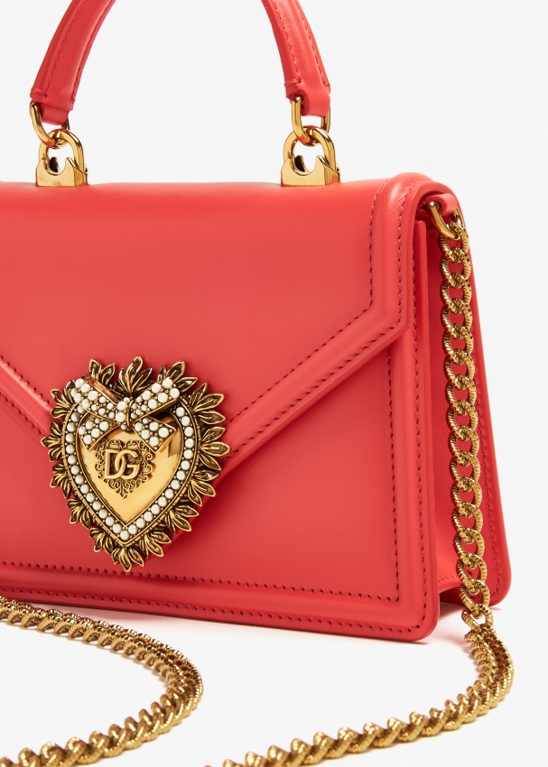 Dolce&Gabbana Small Devotion bag for Women - Pink in Oman | Level Shoes
