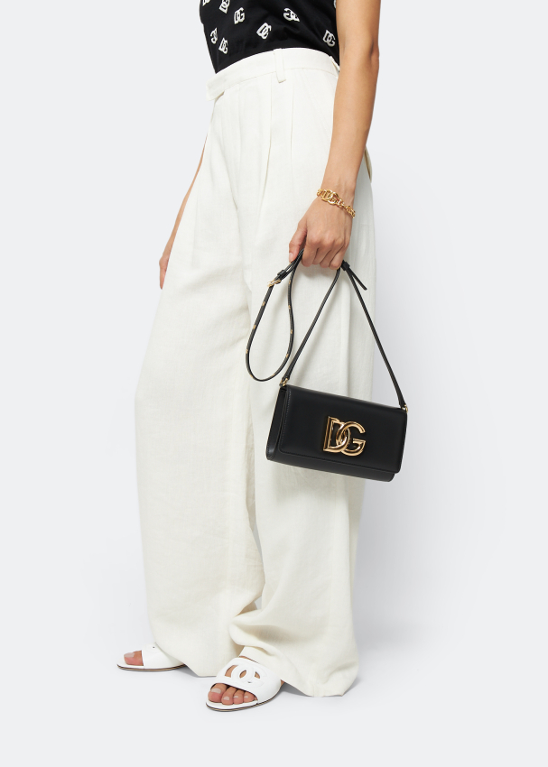 Dolce&Gabbana Calfskin 3.5 clutch for Women - Black in UAE | Level Shoes