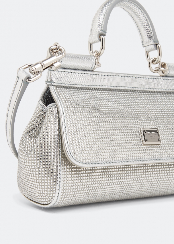 Dolce Gabbana KIM Small Sicily bag for Women Silver in UAE