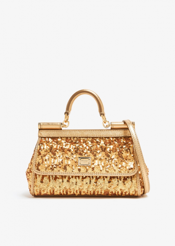 Small Sicily sequin bag