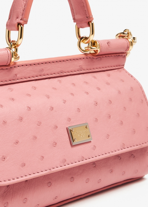 Ostrich best sale leather bag