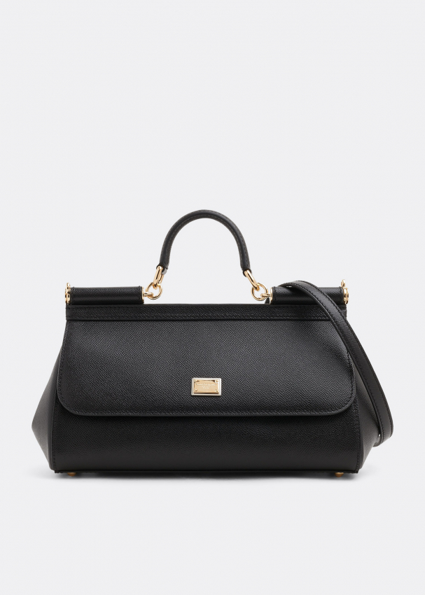 Dolce Gabbana Medium Sicily bag for Women Black in Bahrain Level Shoes