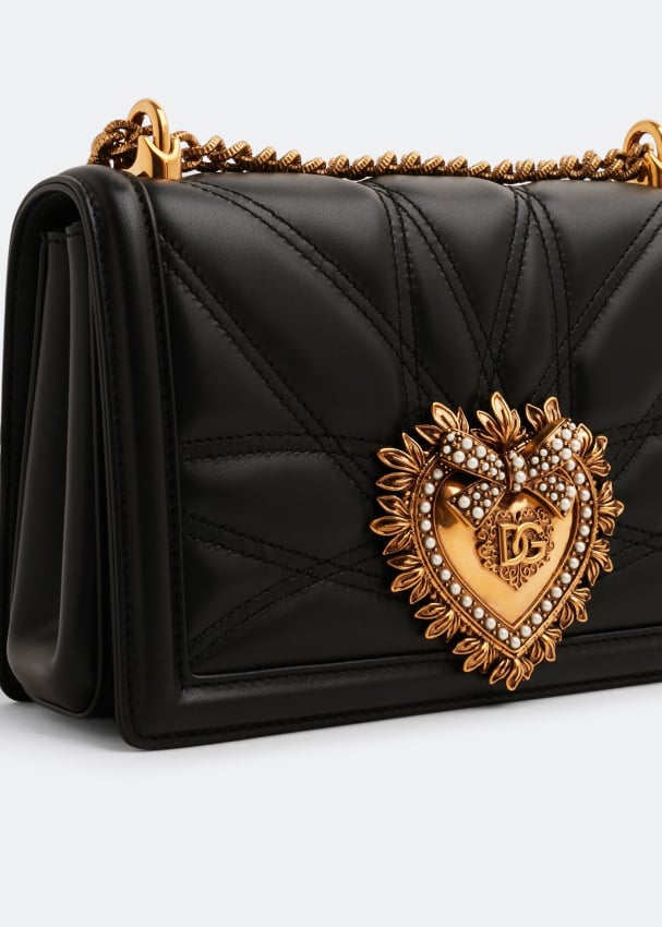 Dolce Gabbana Medium Devotion bag for Women Black in UAE Level