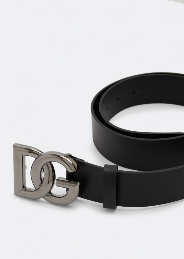 Dolce & Gabbana Crossover DG Logo Buckle Belt