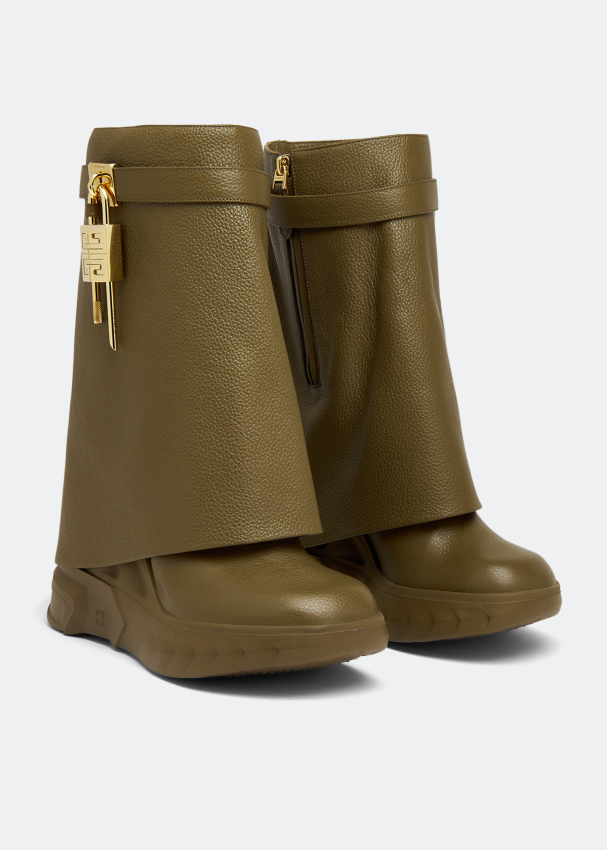 Givenchy best sale green boots