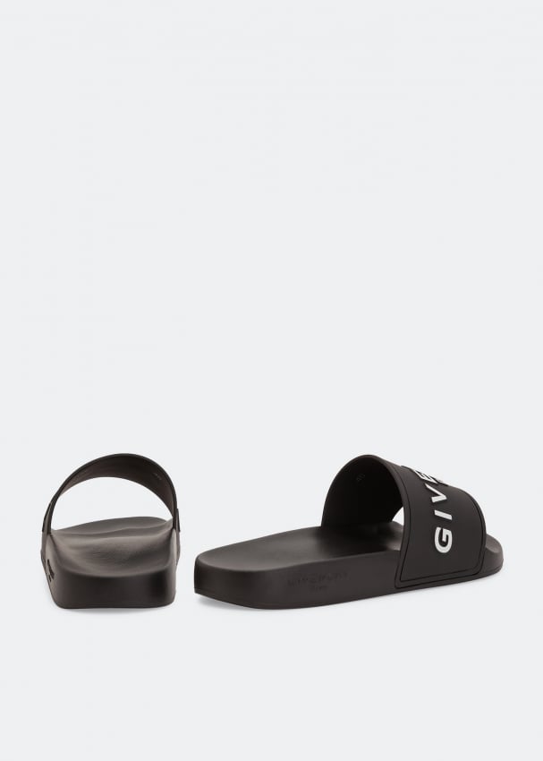 Logo Pool Slide Sandals, 49% OFF